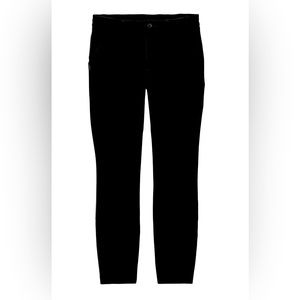DULUTH Corduroy High Rise Skinny Ankle Pant | size 14 | black